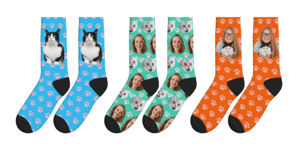 Why Custom Cat Socks Make the Purrfect Gift for Cat Lovers