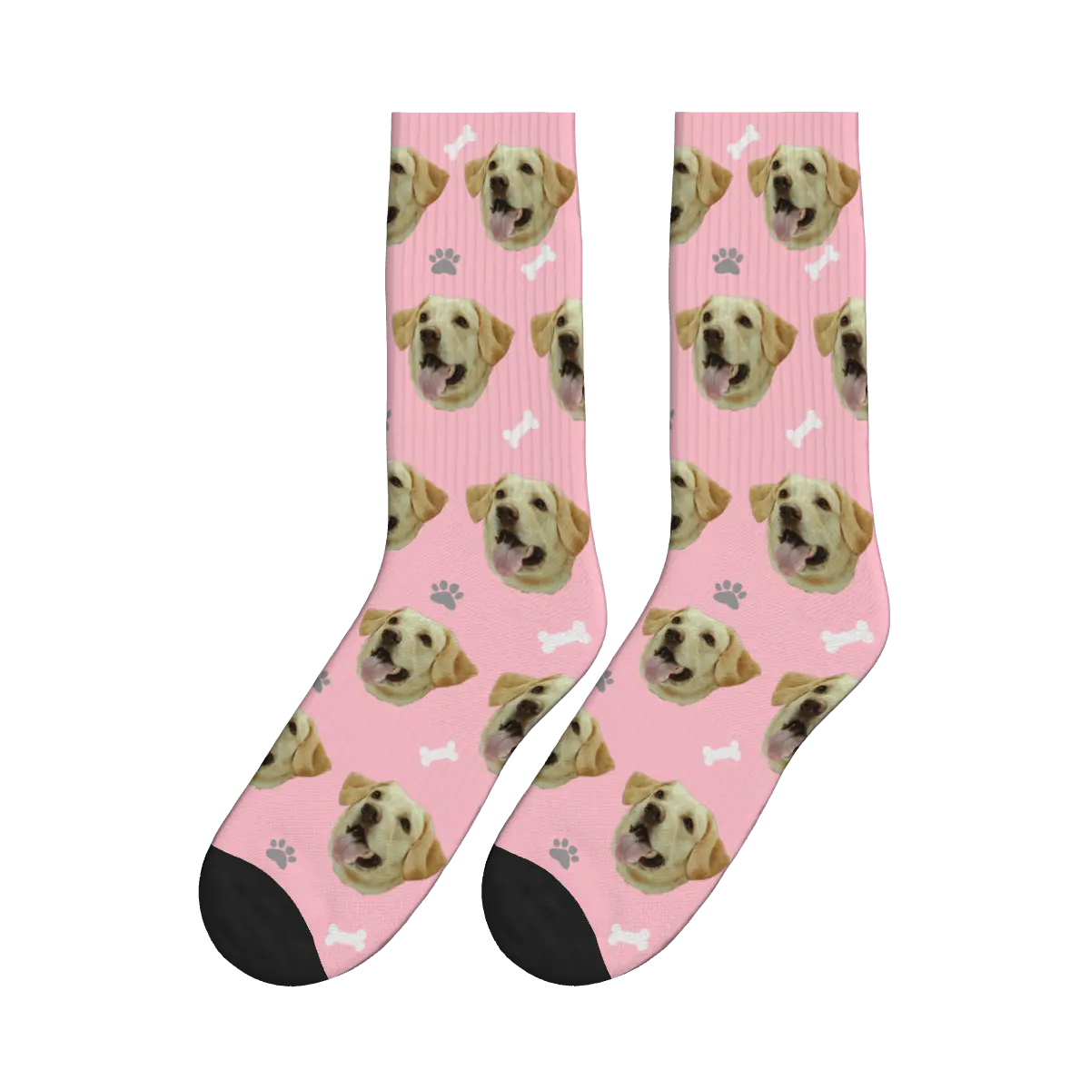 Dog Faces, Paws & Bones Socks