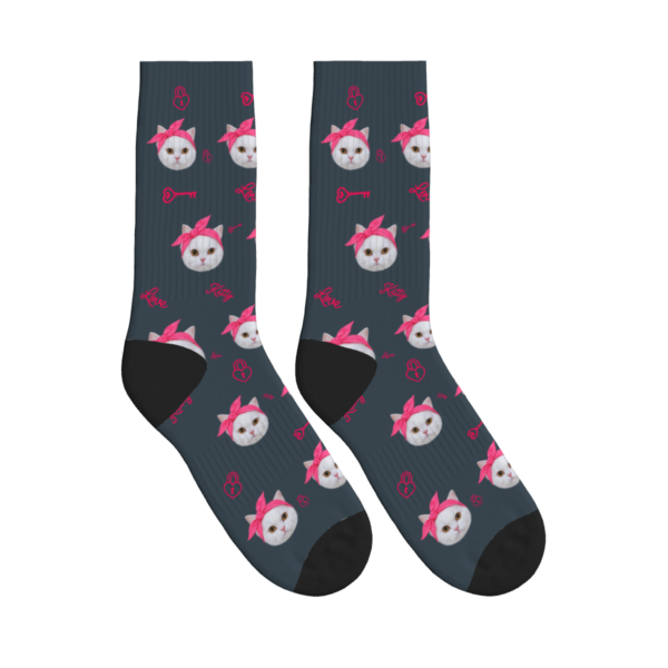 Cats In Headscarves Socks